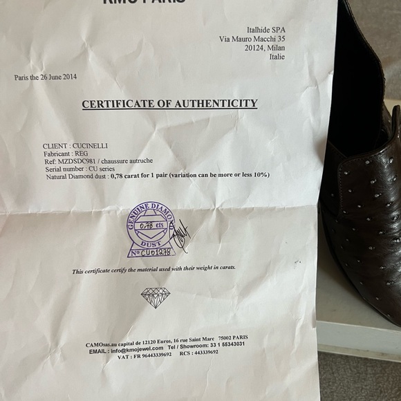 Brunello Cucinelli Diamond Dust Loafers, size 38. - Picture 4 of 6